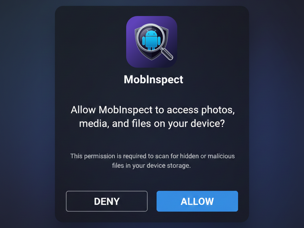 Android Permission Dialog